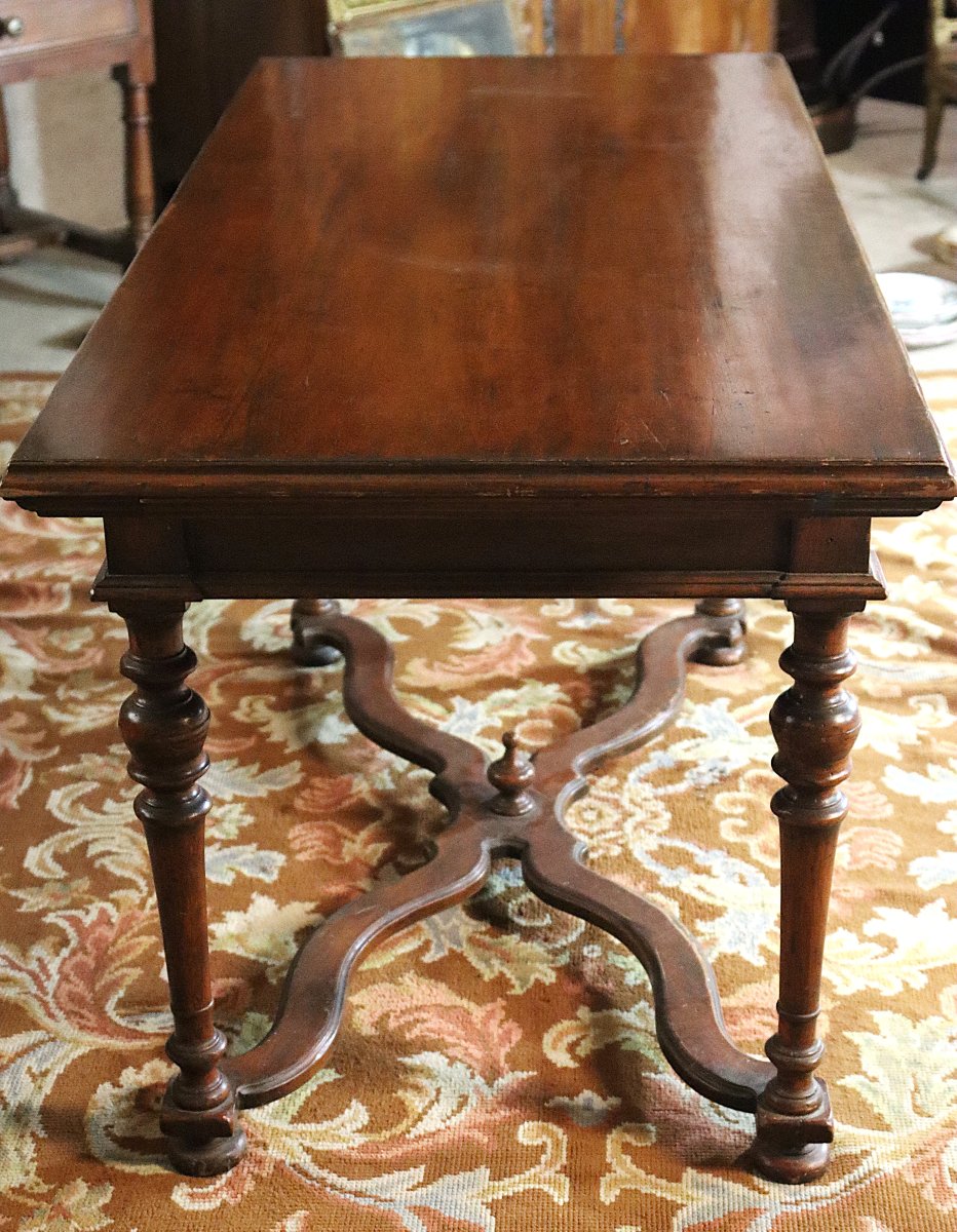 Louis XIII Style Desk, 20th Century-photo-4
