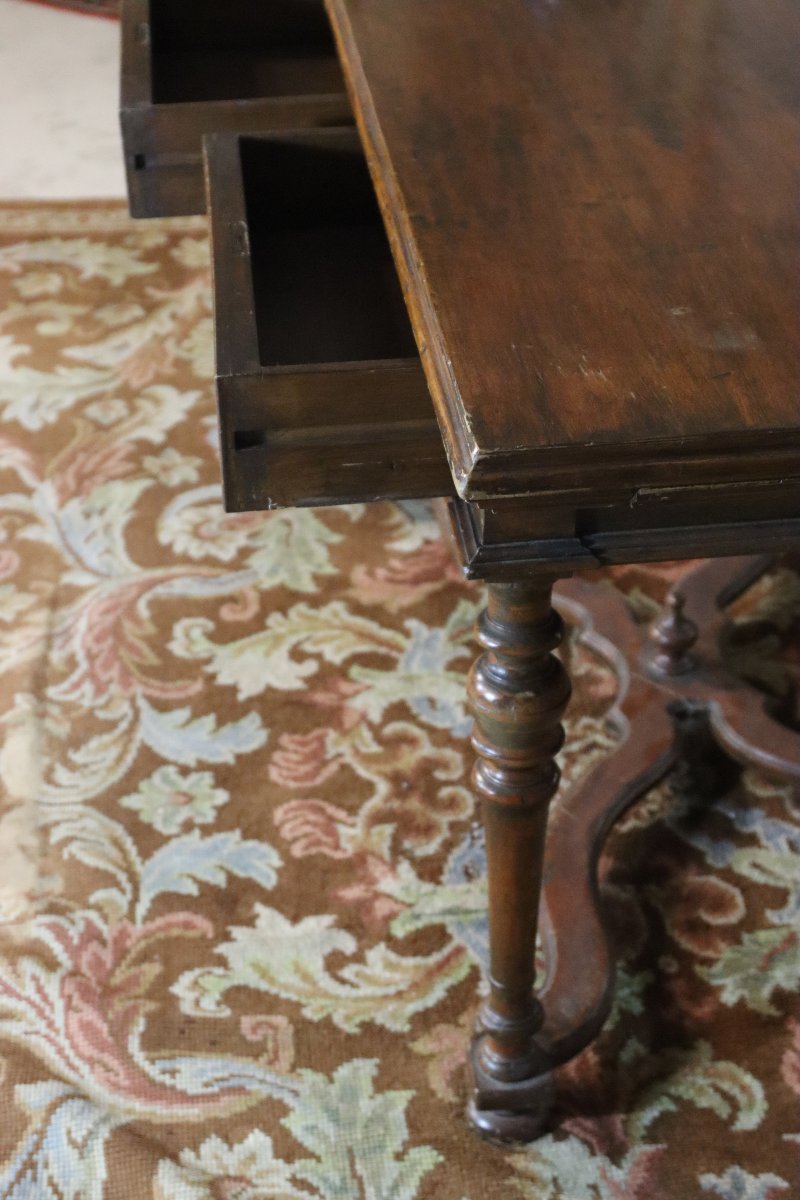 Louis XIII Style Desk, 20th Century-photo-6