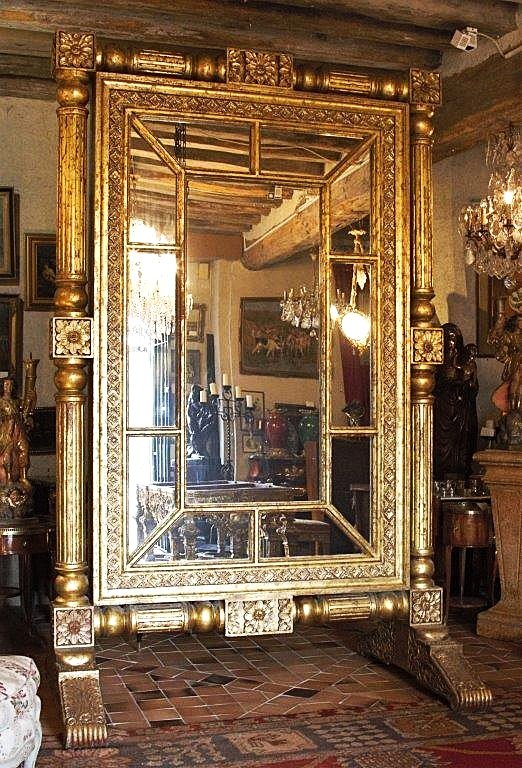 Decorative Psyche Mirror, 20th Century-photo-2