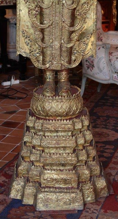 Large Pair Of Bronze Sculptures -photo-1