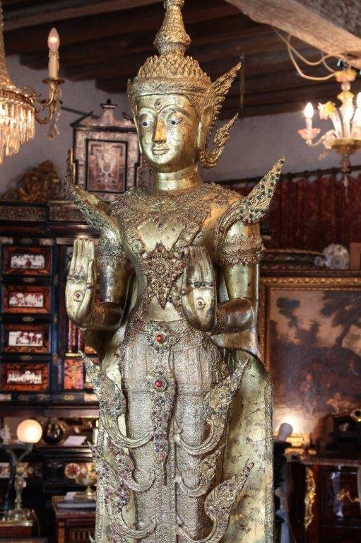 Large Pair Of Bronze Sculptures -photo-2