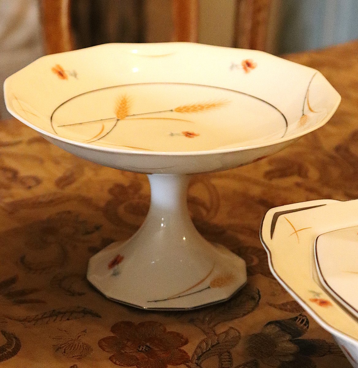 Service en porcelaine de Limoges, Atelier G.M, 55 pièces, XXe-photo-5
