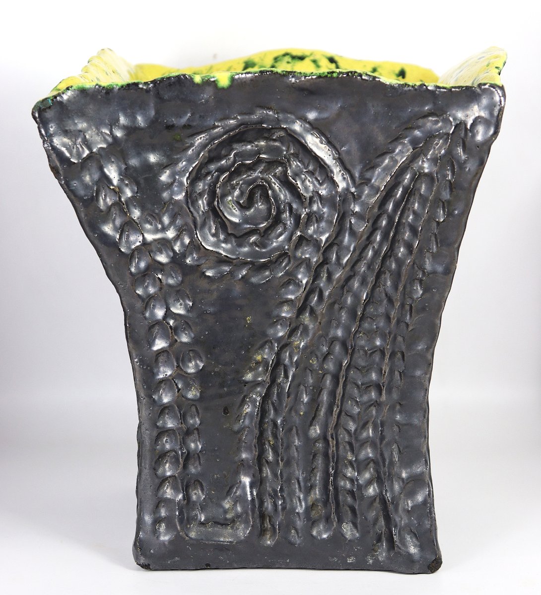 Gerlou Studio In Vallauris, "one-of-a-kind" Vase, 1950-photo-1