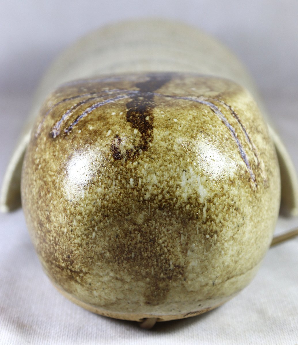 Annie Maume (1943) & Robert Héraud (1924–2010), La Borne Stoneware Lamp, 1970-photo-6