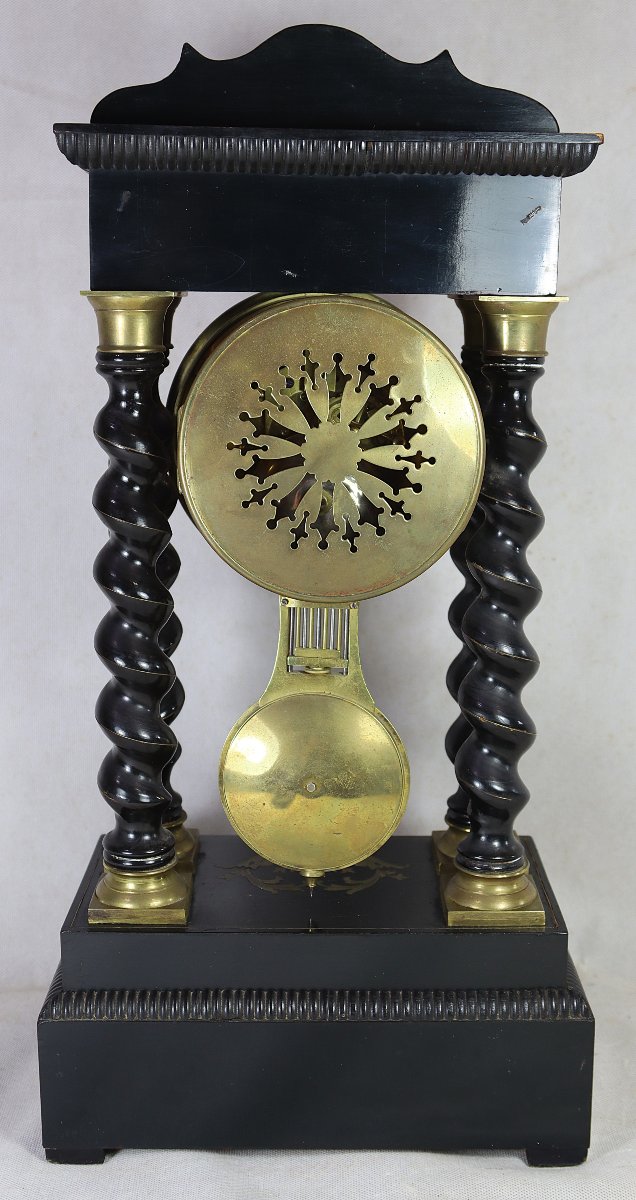 Nap III Portal Clock, 19th Century-photo-4