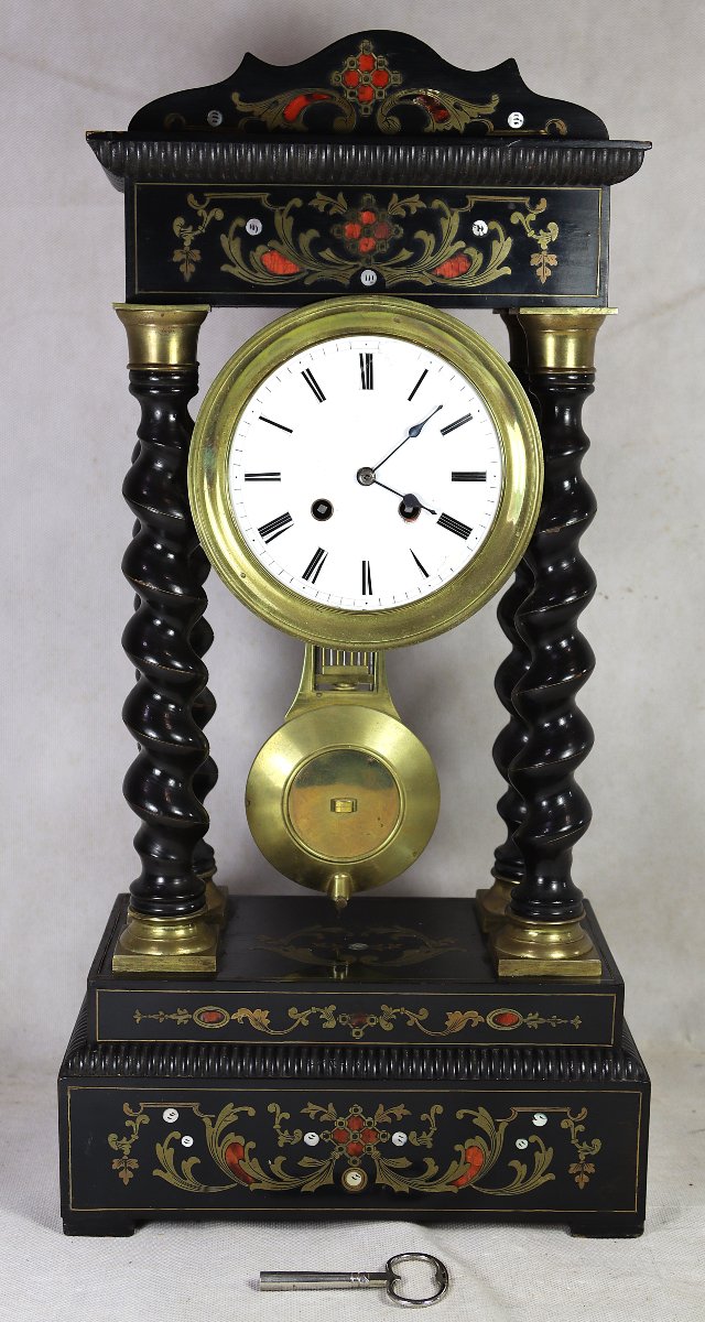 Nap III Portal Clock, 19th Century