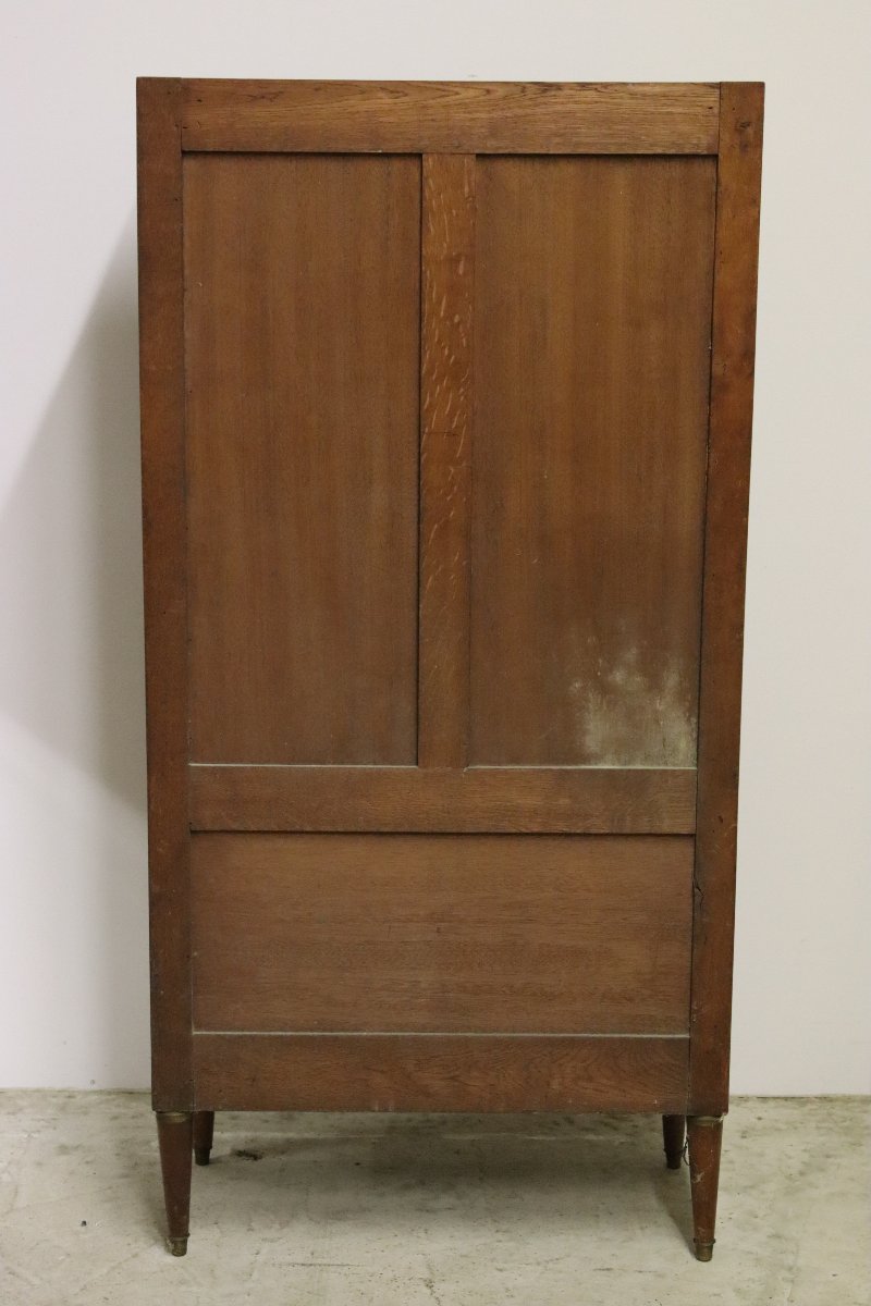 Vitrine en marqueterie, début XXe-photo-2