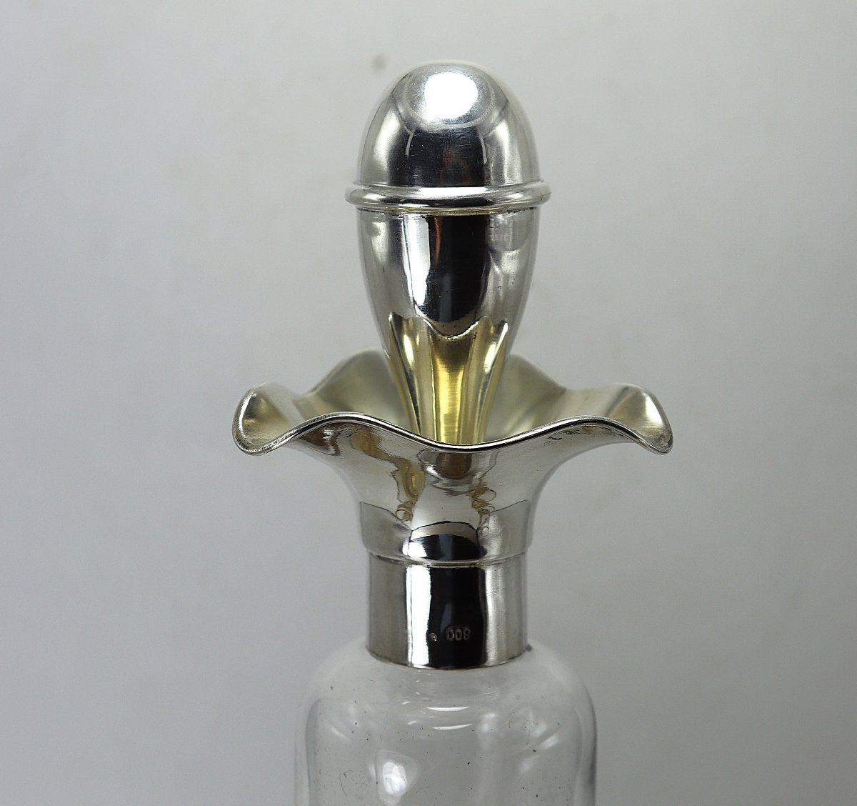 Service à liqueur, Argent et cristal, Italie XXe-photo-2