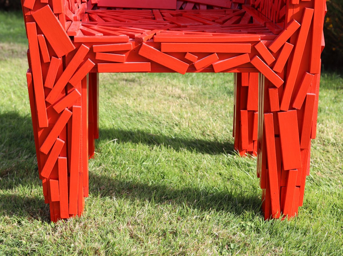 HUMBERTO (1953) & FERNANDO CAMPANA (1961), Fauteuil FAVELA, Edition EDRA. XXe-photo-4