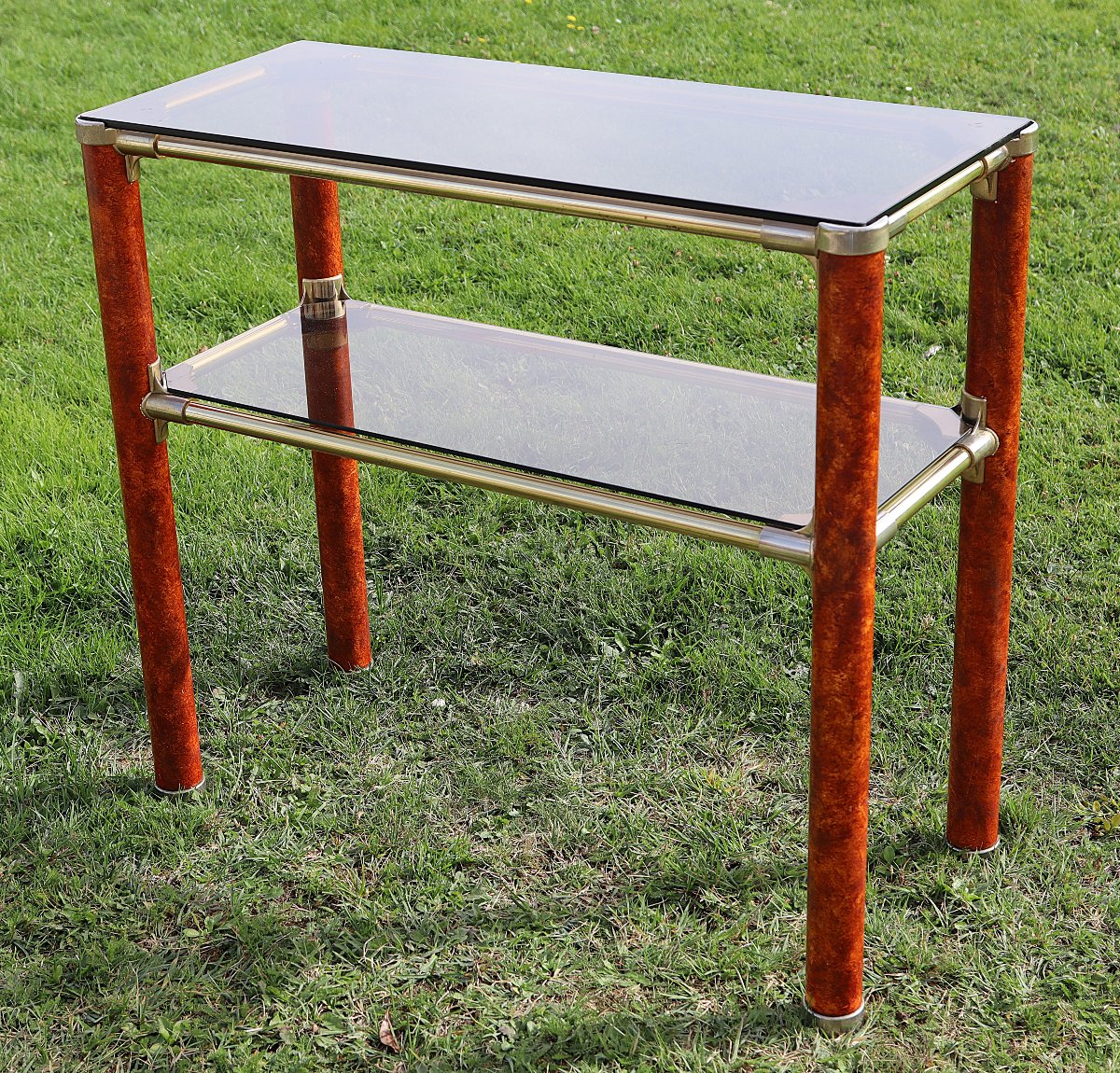 Two-shelf Console Table, Vet For, Italy, 20th Century-photo-2