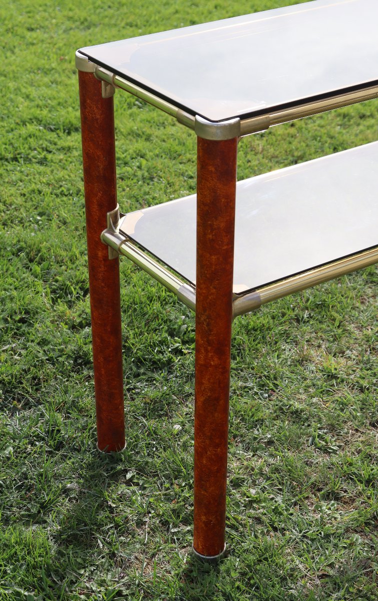 Two-shelf Console Table, Vet For, Italy, 20th Century-photo-4