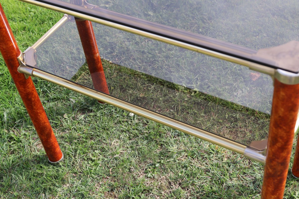 Two-shelf Console Table, Vet For, Italy, 20th Century-photo-2