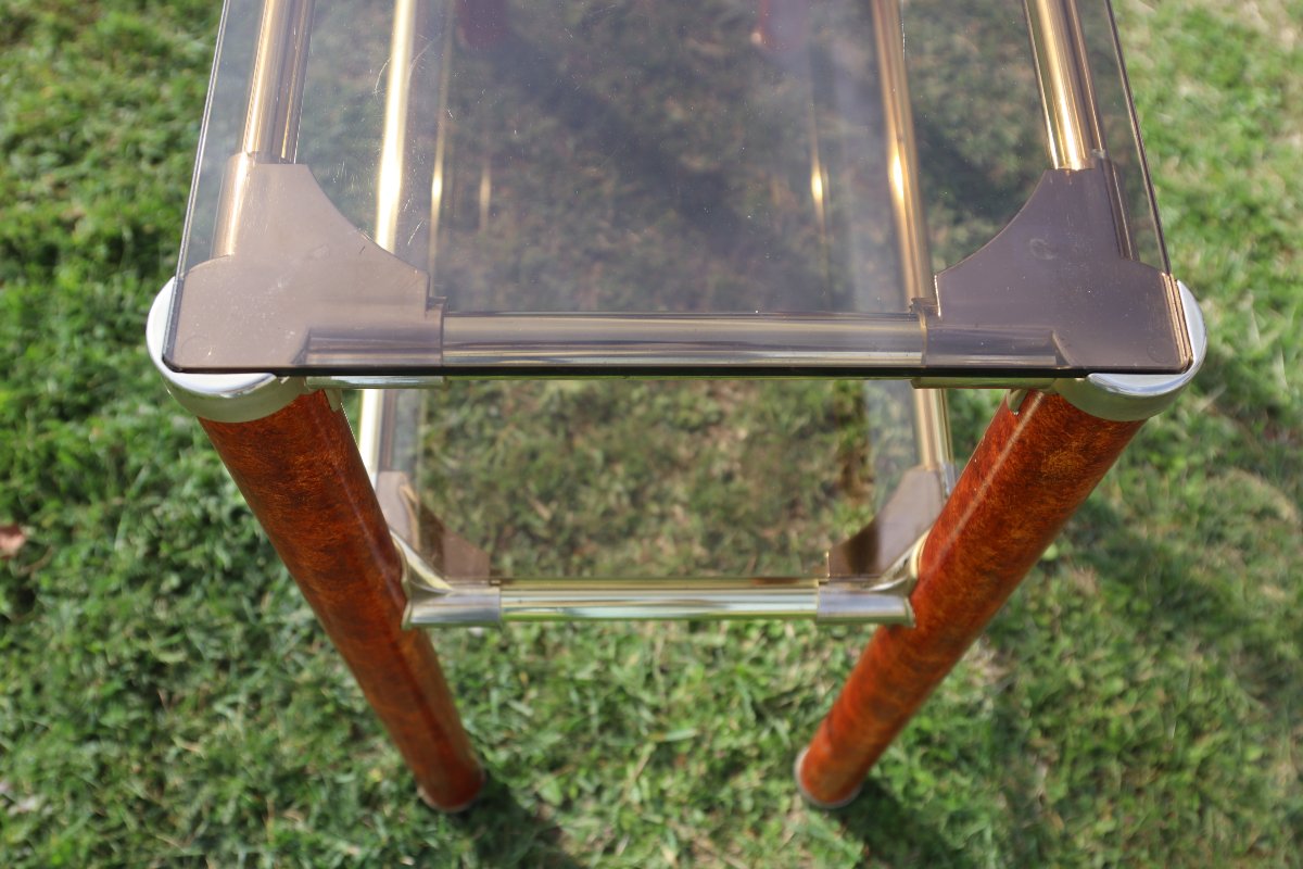 Two-shelf Console Table, Vet For, Italy, 20th Century-photo-5
