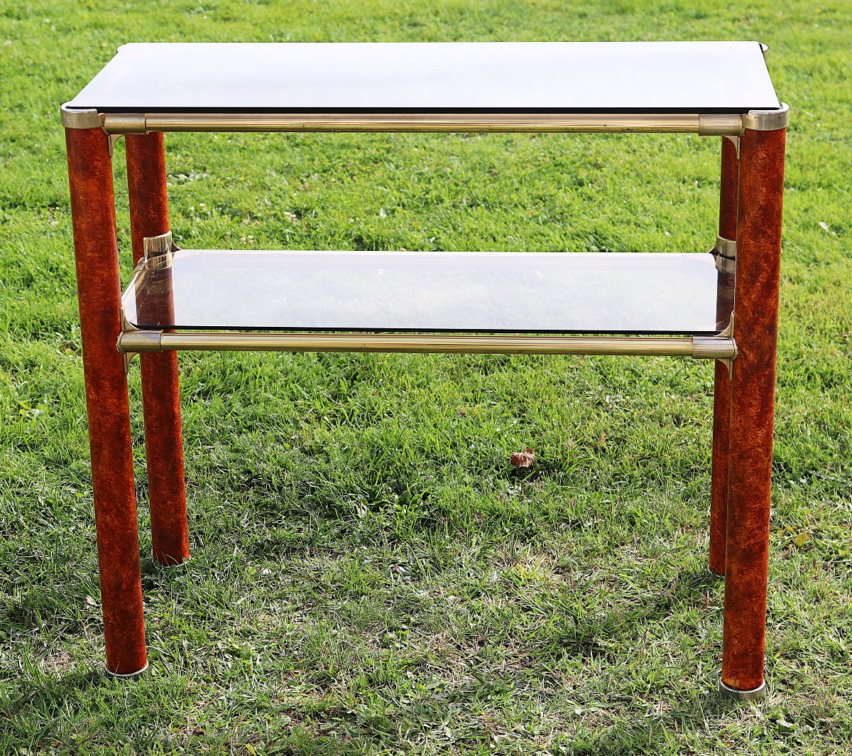 Two-shelf Console Table, Vet For, Italy, 20th Century