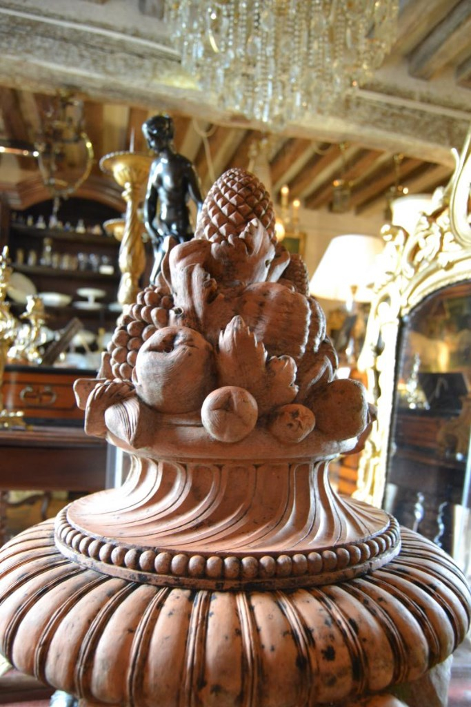 Great Pair Of Vasques "winged Sirens", Twentieth-photo-4