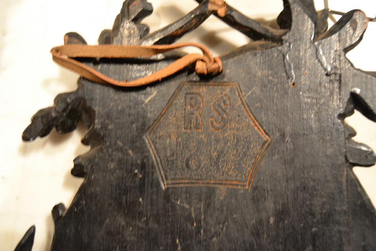 Trophy Hunting And Fishing, Travail Suisse, Dated 1877-photo-4