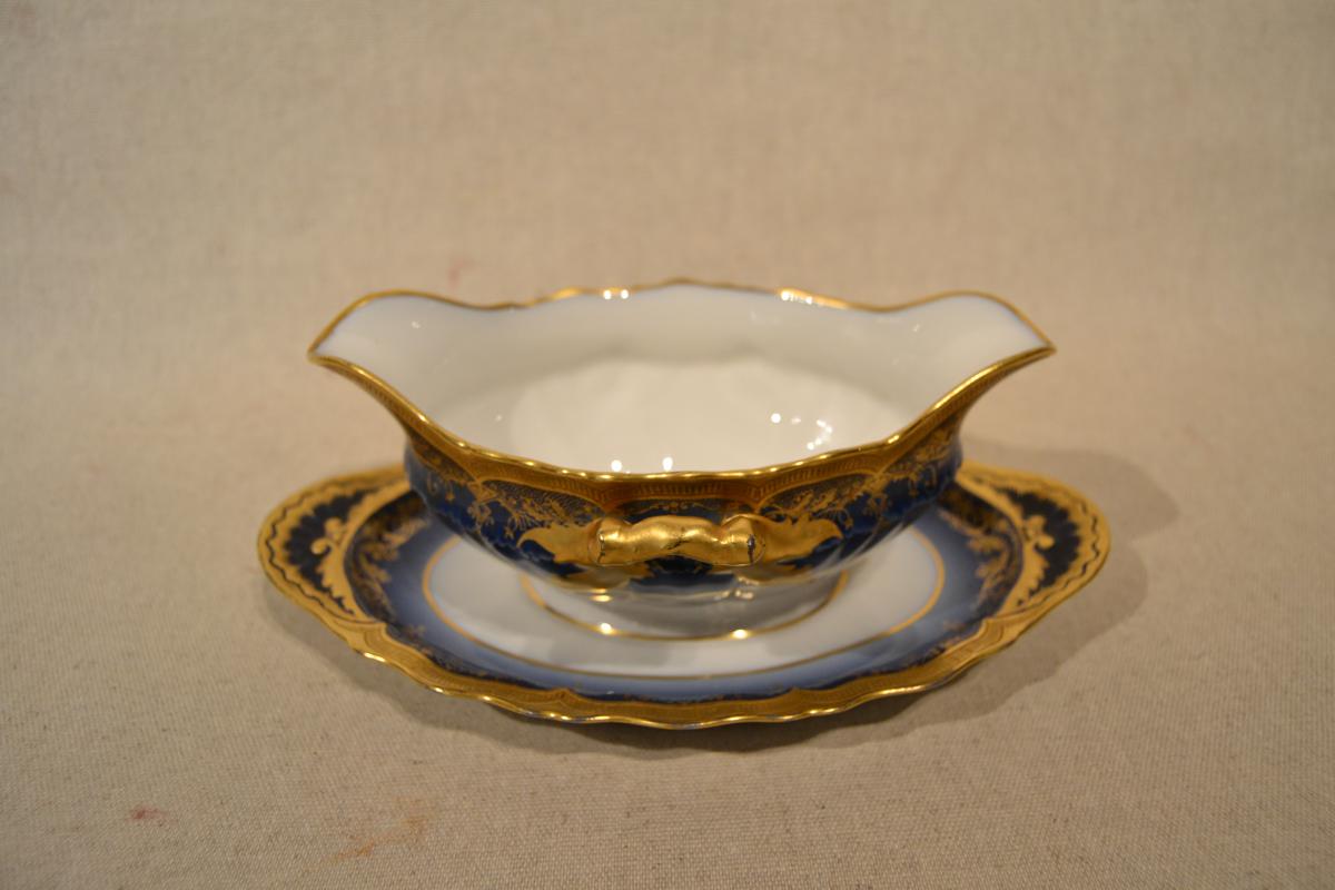 Important Service Porcelaine "théodore Haviland", 117pièces-photo-4