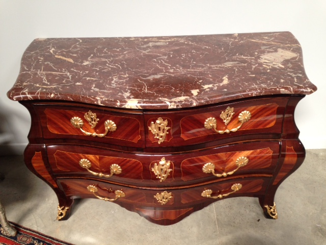 Commode In Tomb, Stamped Delorme, 18th Century-photo-1
