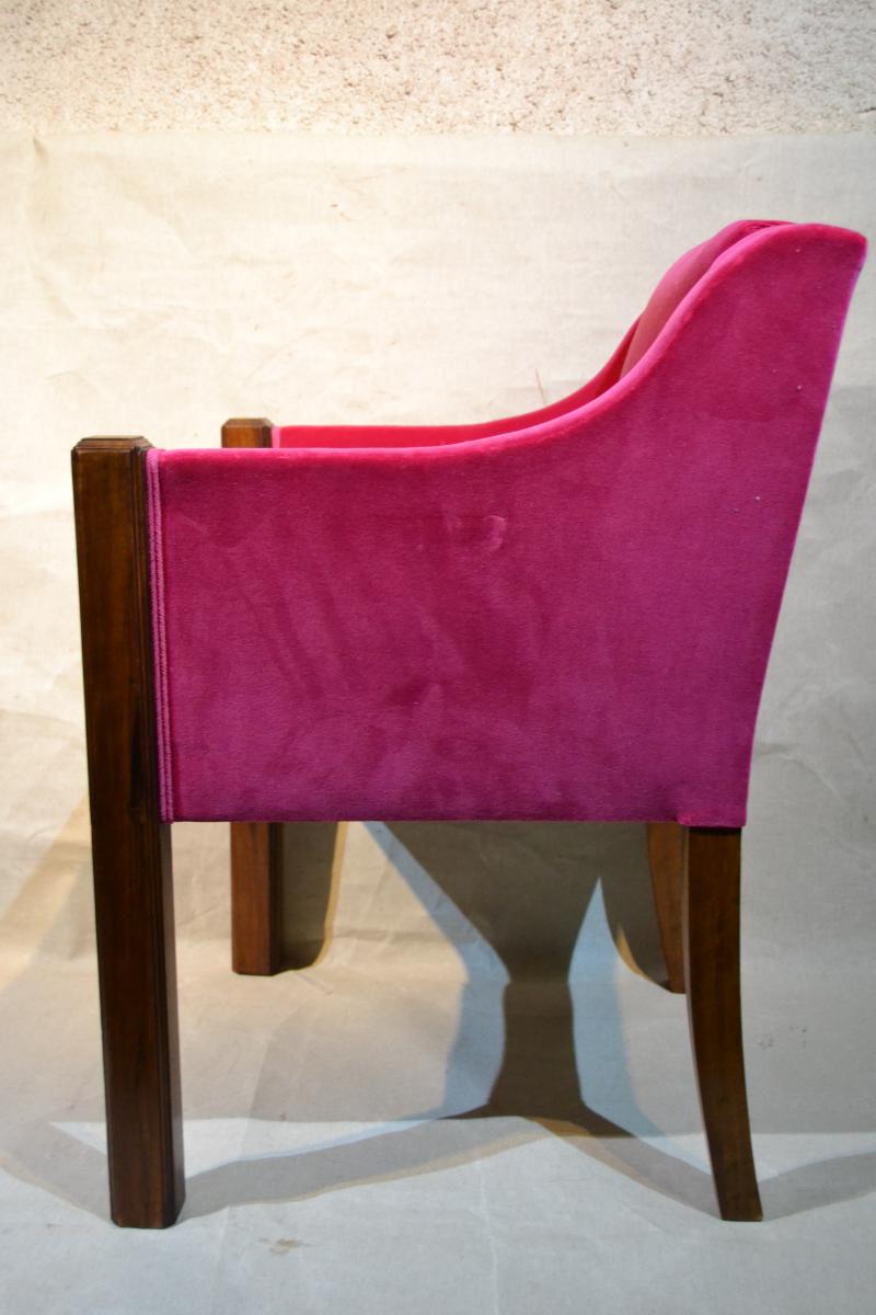 Eric Bagge (attributed) Pair Of Armchairs, 20th-photo-4