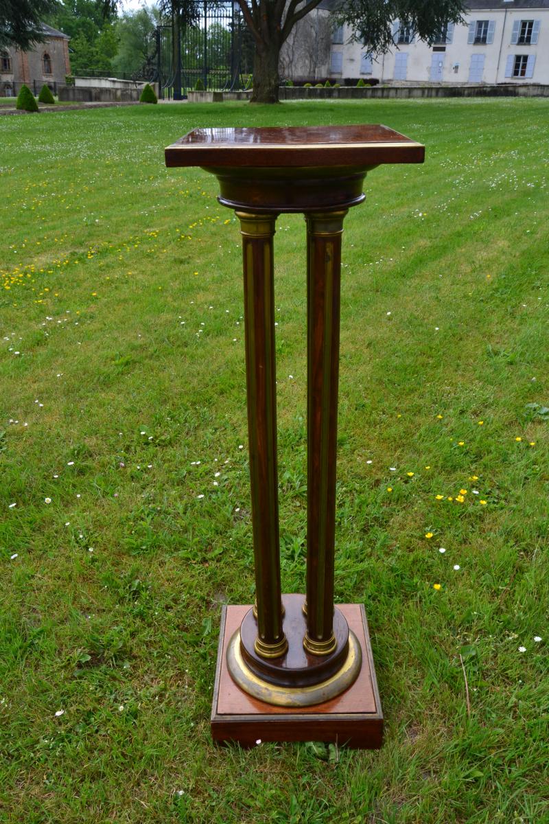 Louis XVI Style, Bolster Column, Nap III Period, Nineteenth