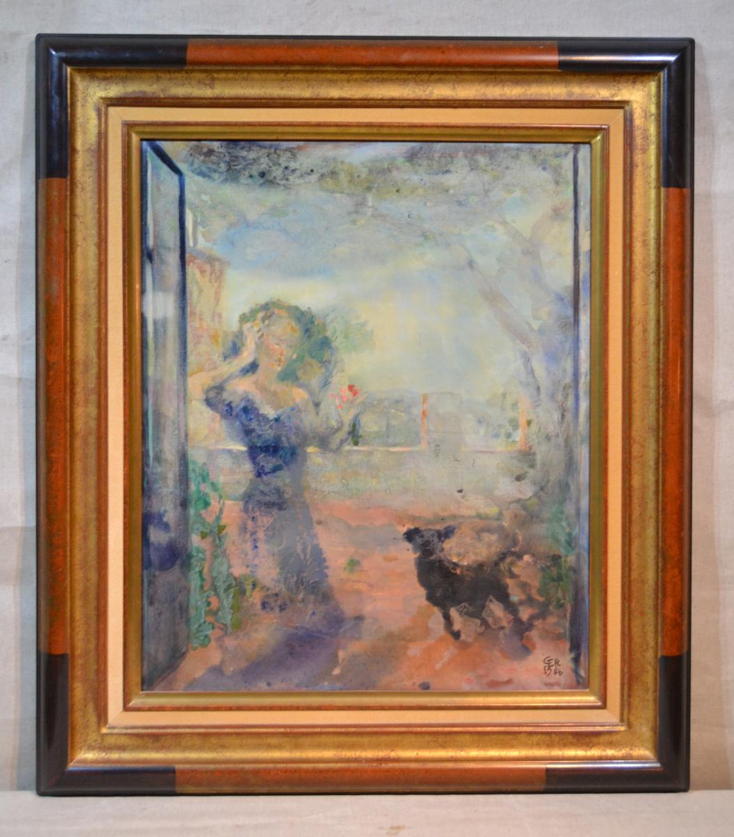 François Gerber (1945), Hst "florence And Mister", Twentieth