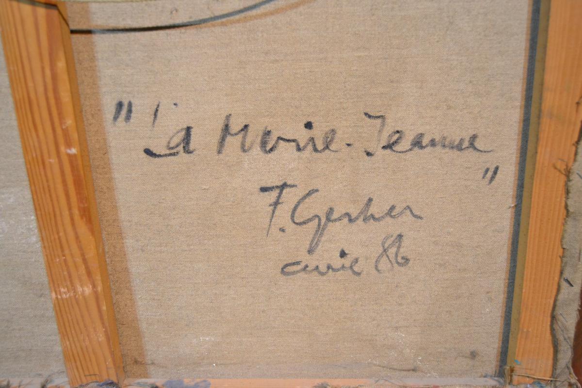 François Gerber (1945), Hst "la Marie-jeanne", Twentieth-photo-4