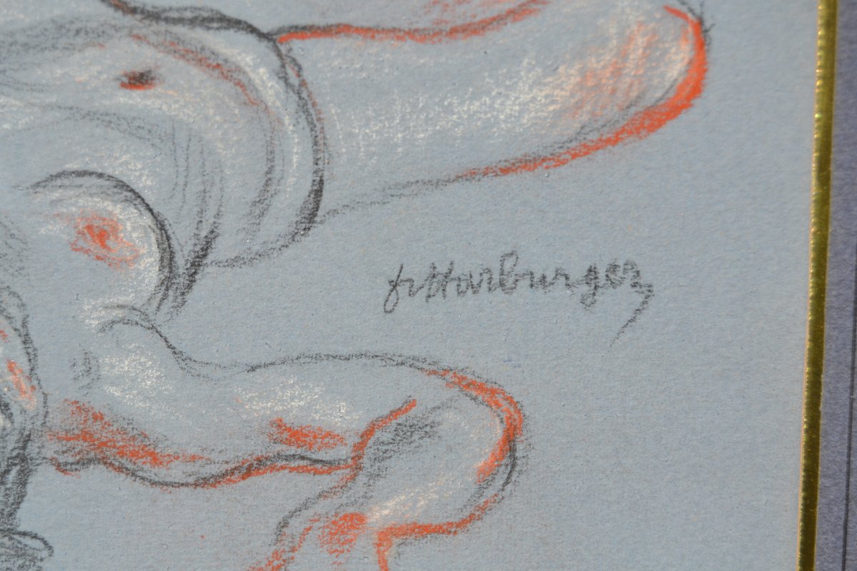 Francis Harburger (1905-1998), Drawing-photo-1