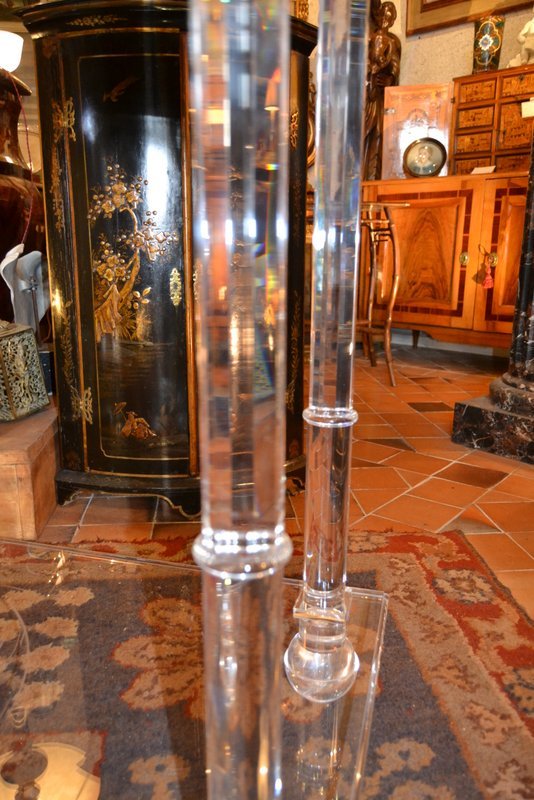 Cabinet In Rosewood And Bones XVIIth Century And Altuglas Leg XXth-photo-4