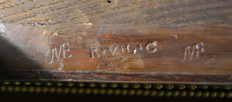 R.v.l.c Dit Lacroix ( 1728-1799), Bureau Plat Double Face Louis XVI, XVIIIe -photo-7