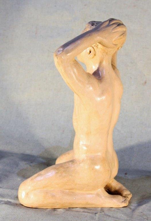 Rp (xxe), Terracotta Sculpture Naked Man.-photo-1