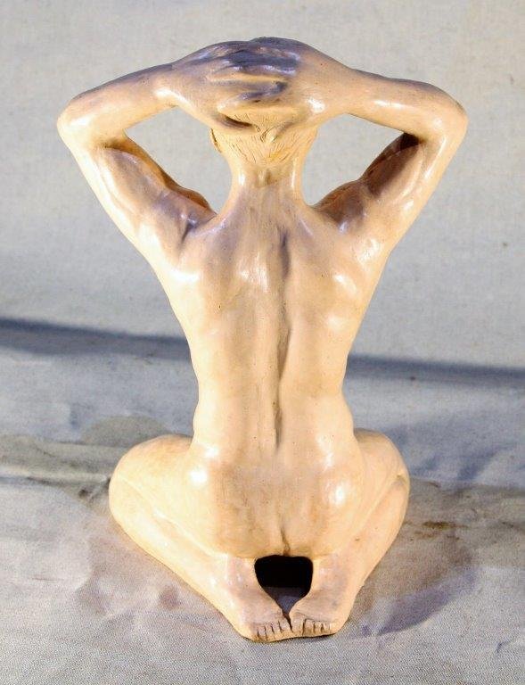 Rp (xxe), Terracotta Sculpture Naked Man.-photo-6