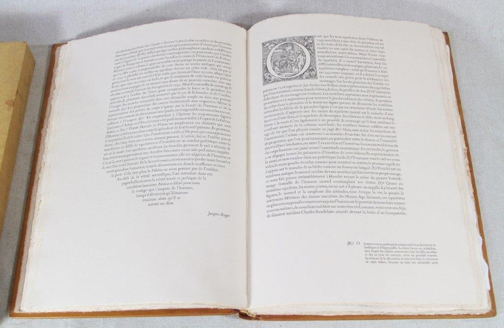 Andreas Vesalius , "Imperatoris medici, humani corporis", Edition limité, 1964-photo-5