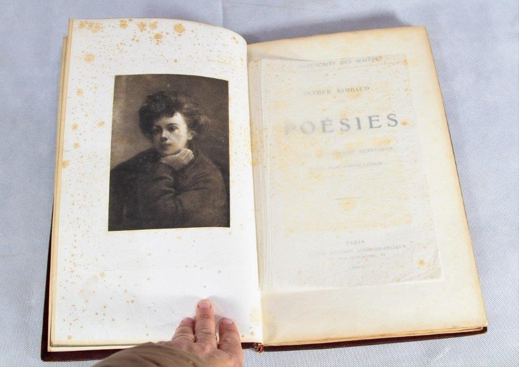 Poèmes Manuscrits d'Arthur Rimbaud, Albert Messein, Paris 1919-photo-4
