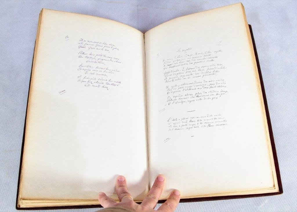 Poems Manuscripts By Arthur Rimbaud, Albert Messein, Paris 1919-photo-4