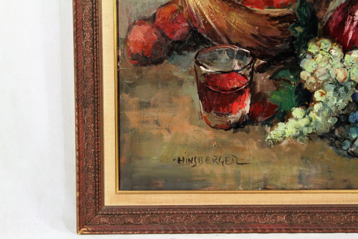 Alexis Hinsberger (1907-1996), Large Painting Hst -photo-2