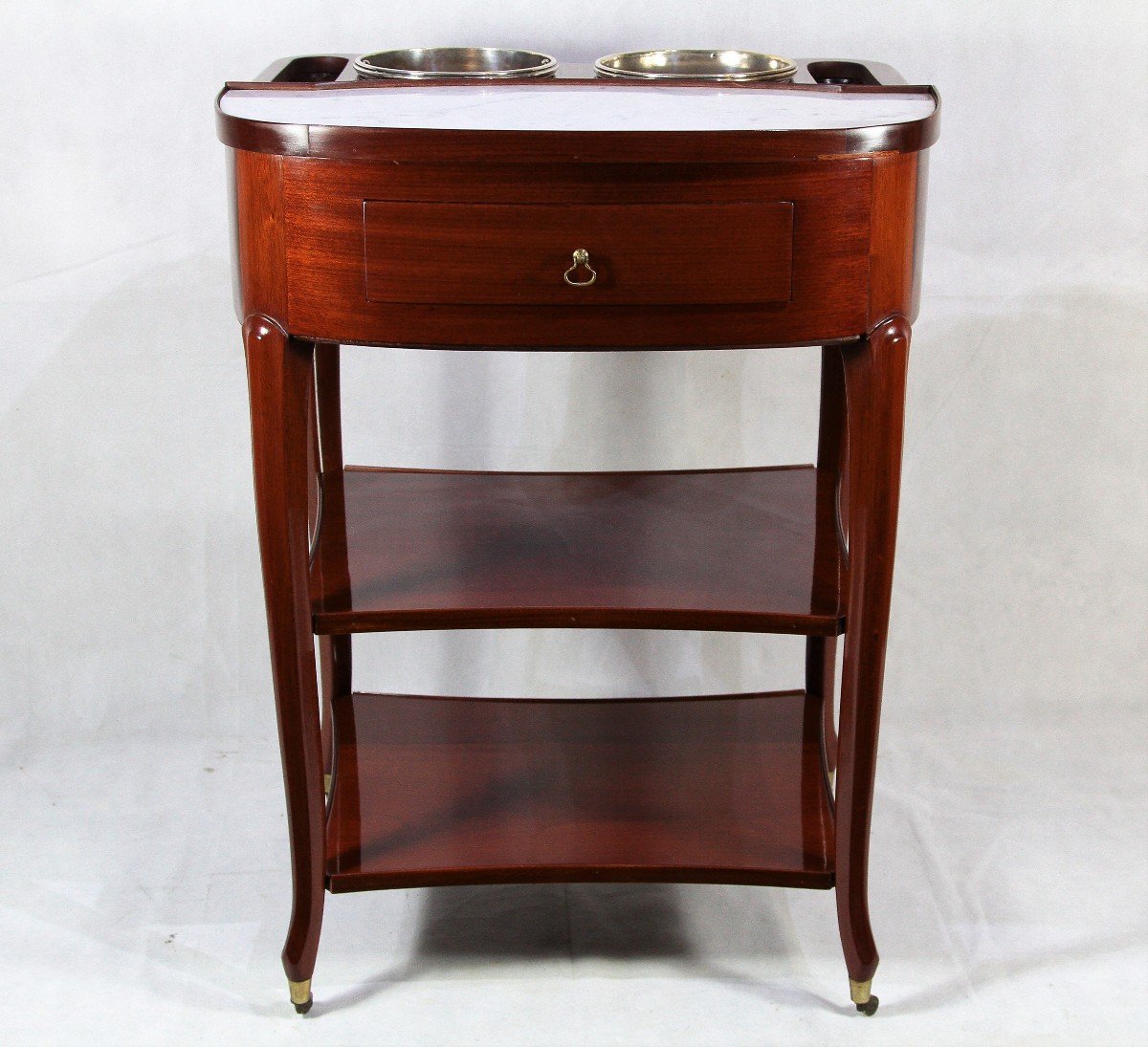 Joseph Gengenbach Dit Canabas (1715-1797), Mahogany Cooler, Eighteenth-photo-2