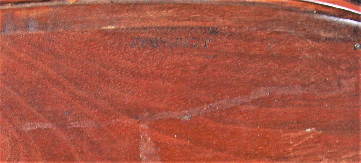 Joseph Gengenbach Dit Canabas (1715-1797), Mahogany Cooler, Eighteenth-photo-1