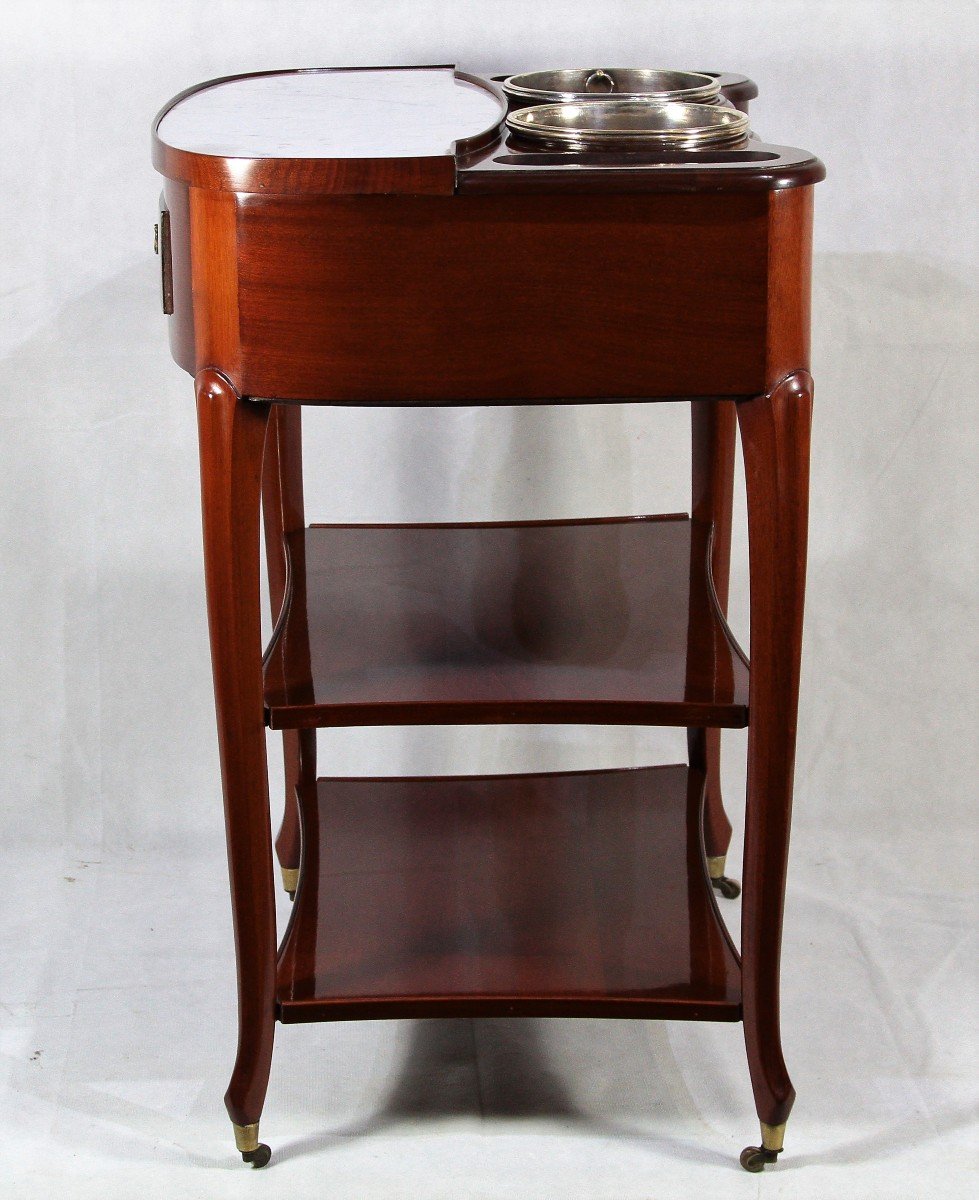 Joseph Gengenbach Dit Canabas (1715-1797), Mahogany Cooler, Eighteenth-photo-2