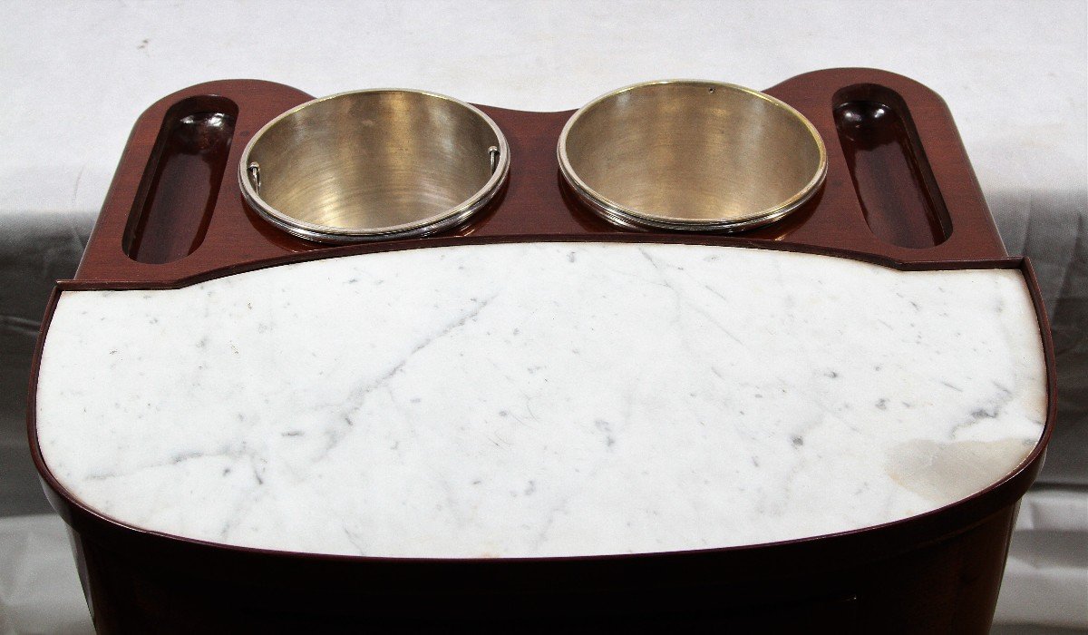 Joseph Gengenbach Dit Canabas (1715-1797), Mahogany Cooler, Eighteenth-photo-6