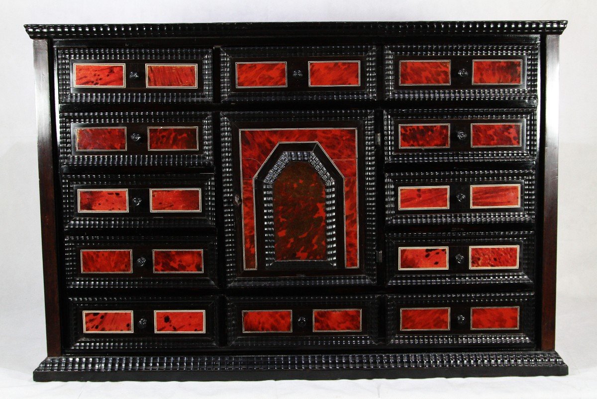 Cabinet Anversois, époque XVIIe Siècle.-photo-3