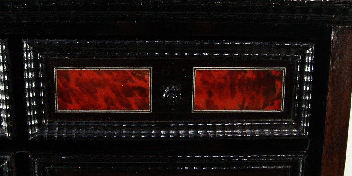 Cabinet Anversois, époque XVIIe Siècle.-photo-4