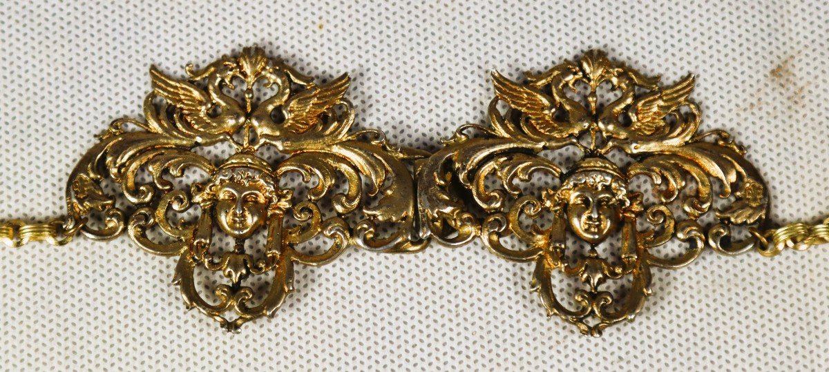 Boucle De Ceinture En Vermeil, époque XVIIIe