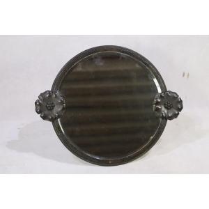 Art Deco Bronze Mirror, Twentieth