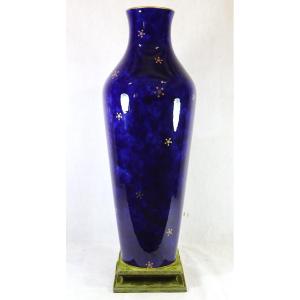 Manufacture Nationale De Sèvres, Exceptional Angers Vase, Signed, 1903