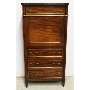 Secrétaire à abattant d'époque Louis XVI, XVIIIe