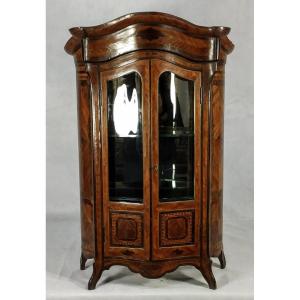 Master's Cabinet, Louis XV Curved Wardrobe, Late Eighteenth