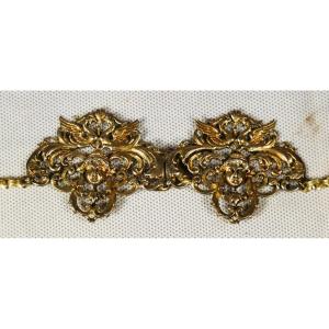 Boucle De Ceinture En Vermeil, époque XVIIIe