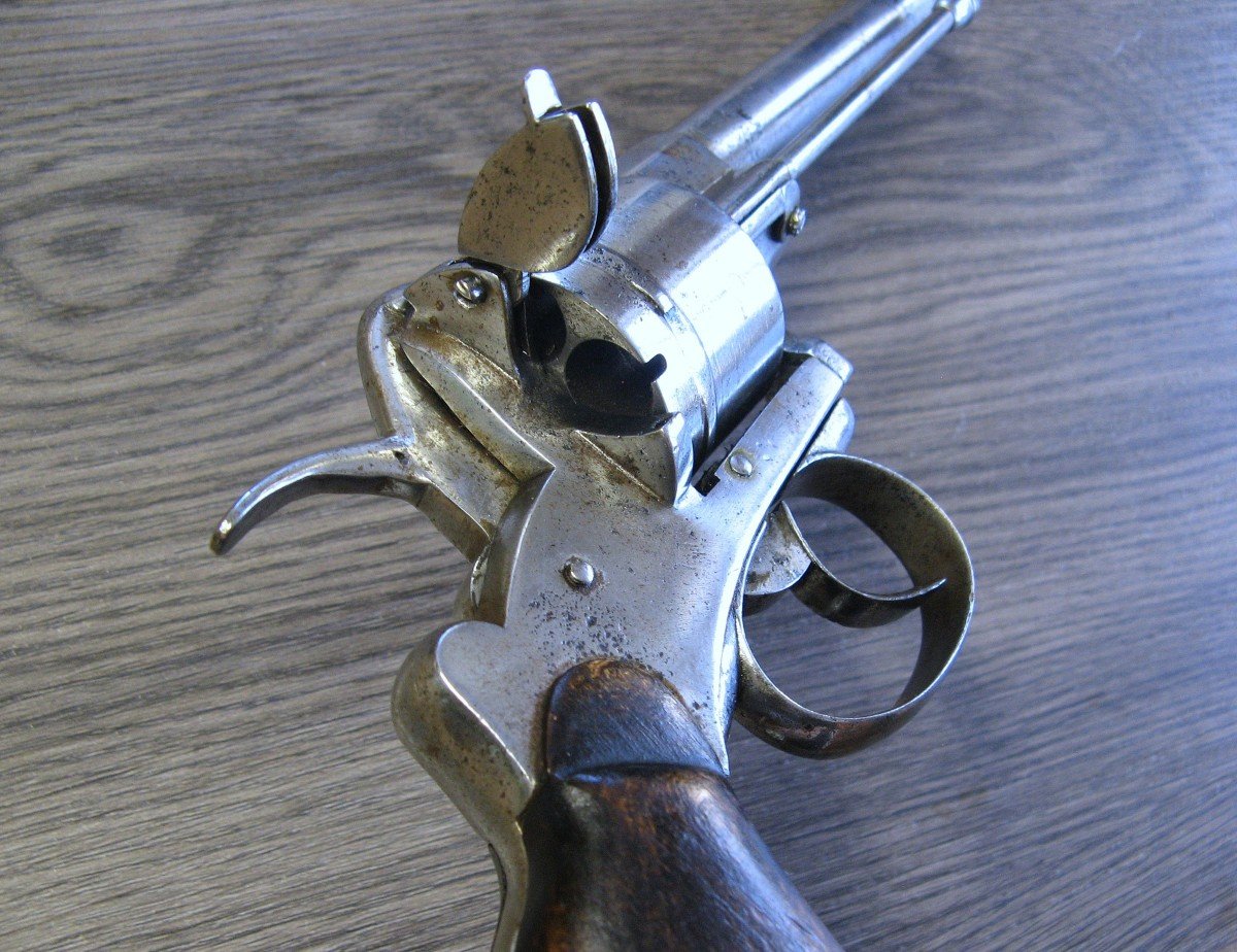 Revolver  12 Mm à Broche De Type Lefaucheux.-photo-3