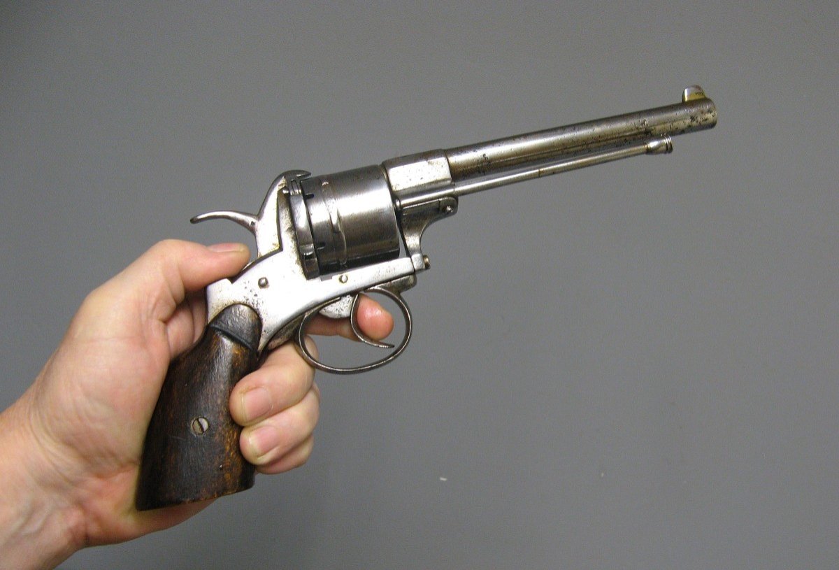 Revolver  12 Mm à Broche De Type Lefaucheux.-photo-4