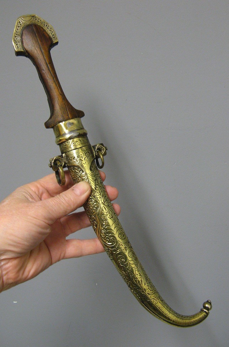 Koummya Dagger. 19th Century Morocco.-photo-2